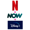 Netflix + Disney+