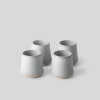 Ceramic Latte Cup Set (Grey)